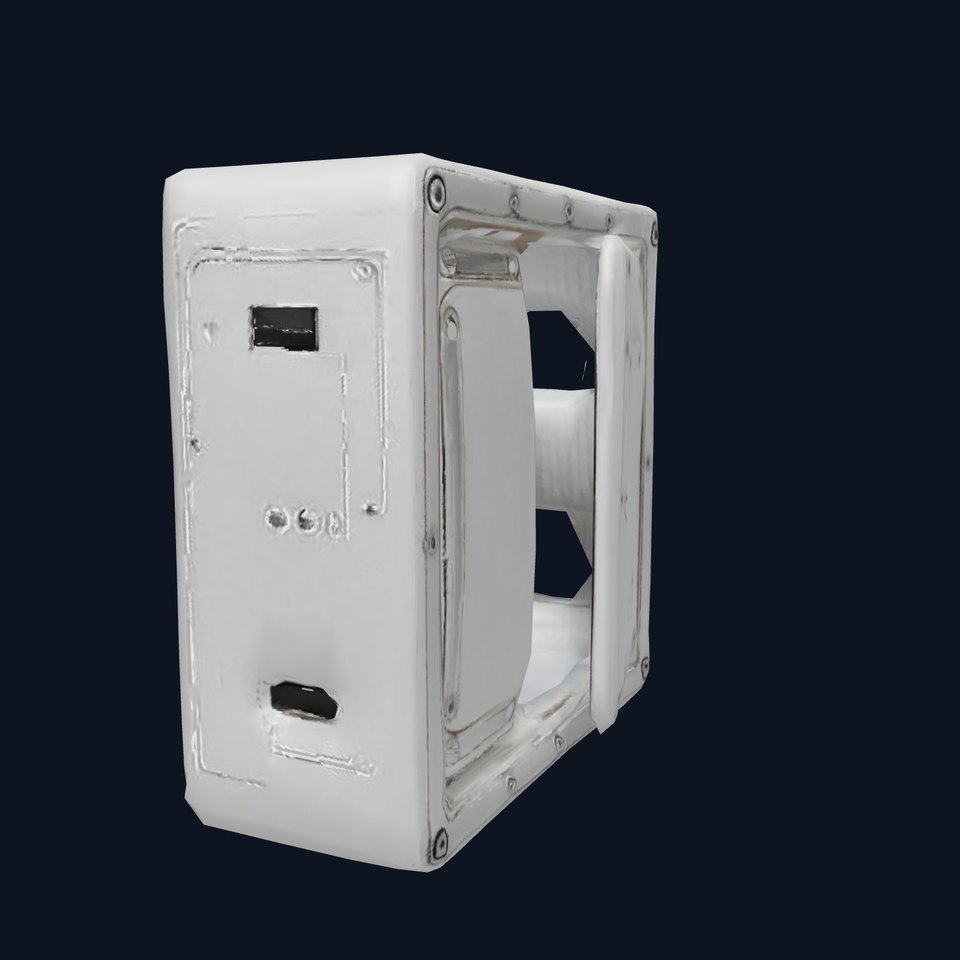 Industrial Retro Electrical Panel model pack